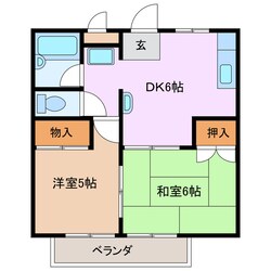 ファミール岡田の物件間取画像